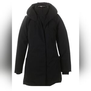 Aritzia Wilfred Cocoon Parka Black Small